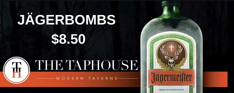 The taphouse jagerbombs